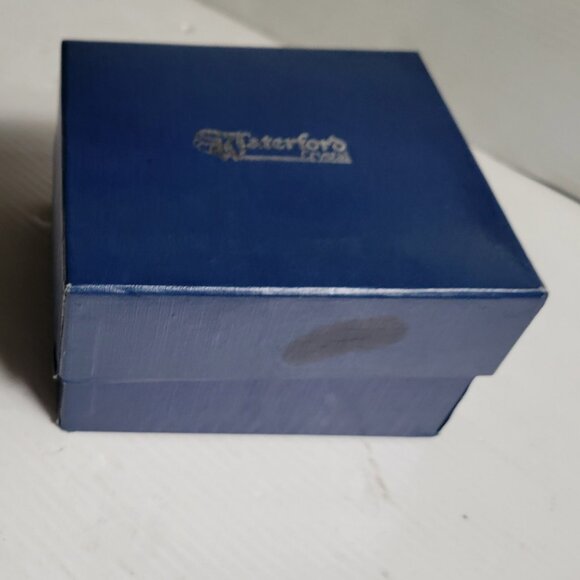 WATERFORD ABC Alphabet BLOCK Crystal Paperweight 2"Cube Mint MIB Made In Ireland - Picture 6 of 7